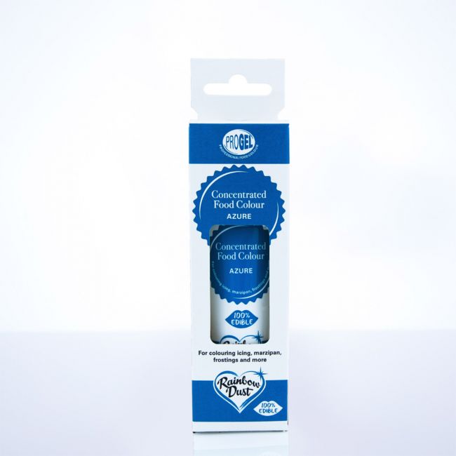 Lebensmittelfarbe Rainbow Dust ProGel / je 25g - Azur - Lebensmittelfarben Sugar Sweet Kitchen