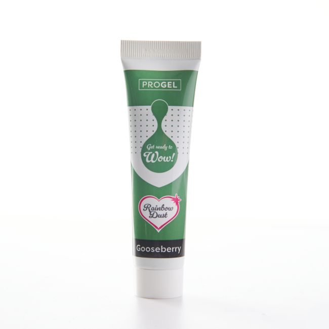 Lebensmittelfarbe Rainbow Dust ProGel / je 25g - Gooseberry - Lebensmittelfarben Sugar Sweet Kitchen