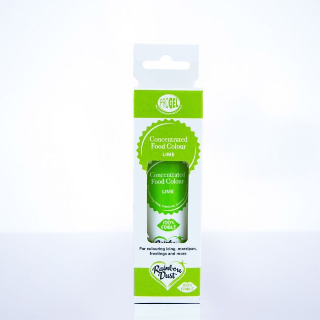Lebensmittelfarbe Rainbow Dust ProGel / je 25g - Lime - Lebensmittelfarben Sugar Sweet Kitchen