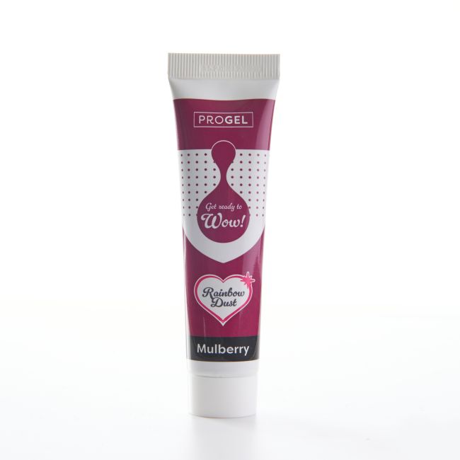Lebensmittelfarbe Rainbow Dust ProGel / je 25g - Mulberry - Lebensmittelfarben Sugar Sweet Kitchen