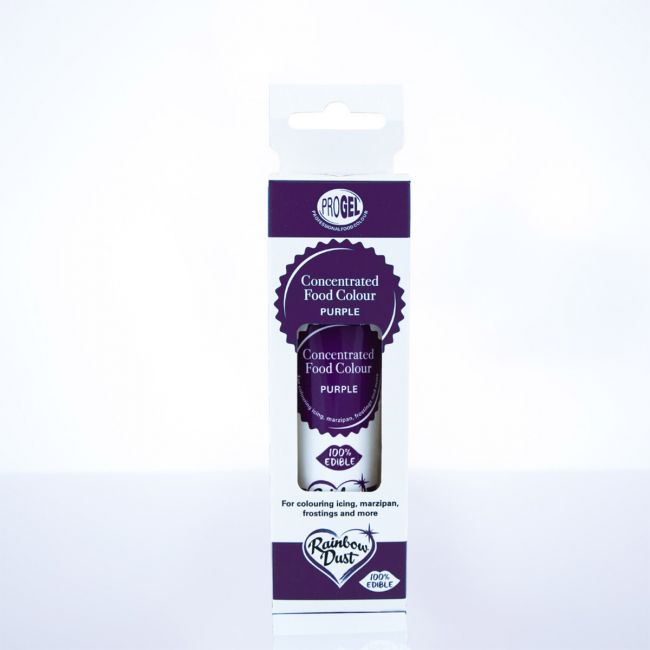 Lebensmittelfarbe Rainbow Dust ProGel / je 25g - Purple - Lebensmittelfarben Sugar Sweet Kitchen