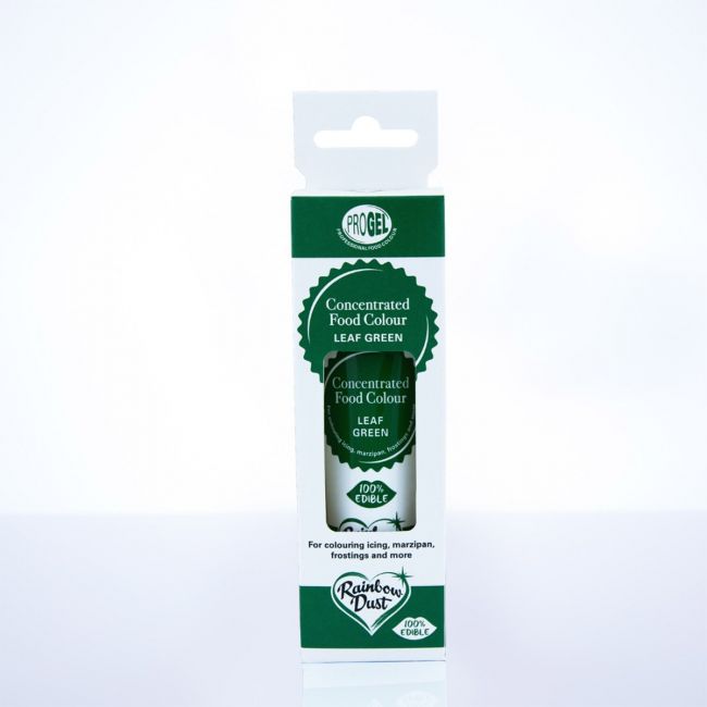 Lebensmittelfarbe Rainbow Dust ProGel / je 25g - *SALE* Leaf Green (MHD: 30.9.26) - Lebensmittelfarben Sugar Sweet