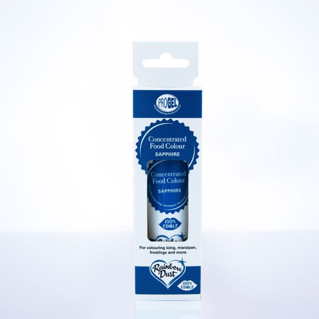Lebensmittelfarbe Rainbow Dust ProGel / je 25g - Saphire - Lebensmittelfarben Sugar Sweet Kitchen