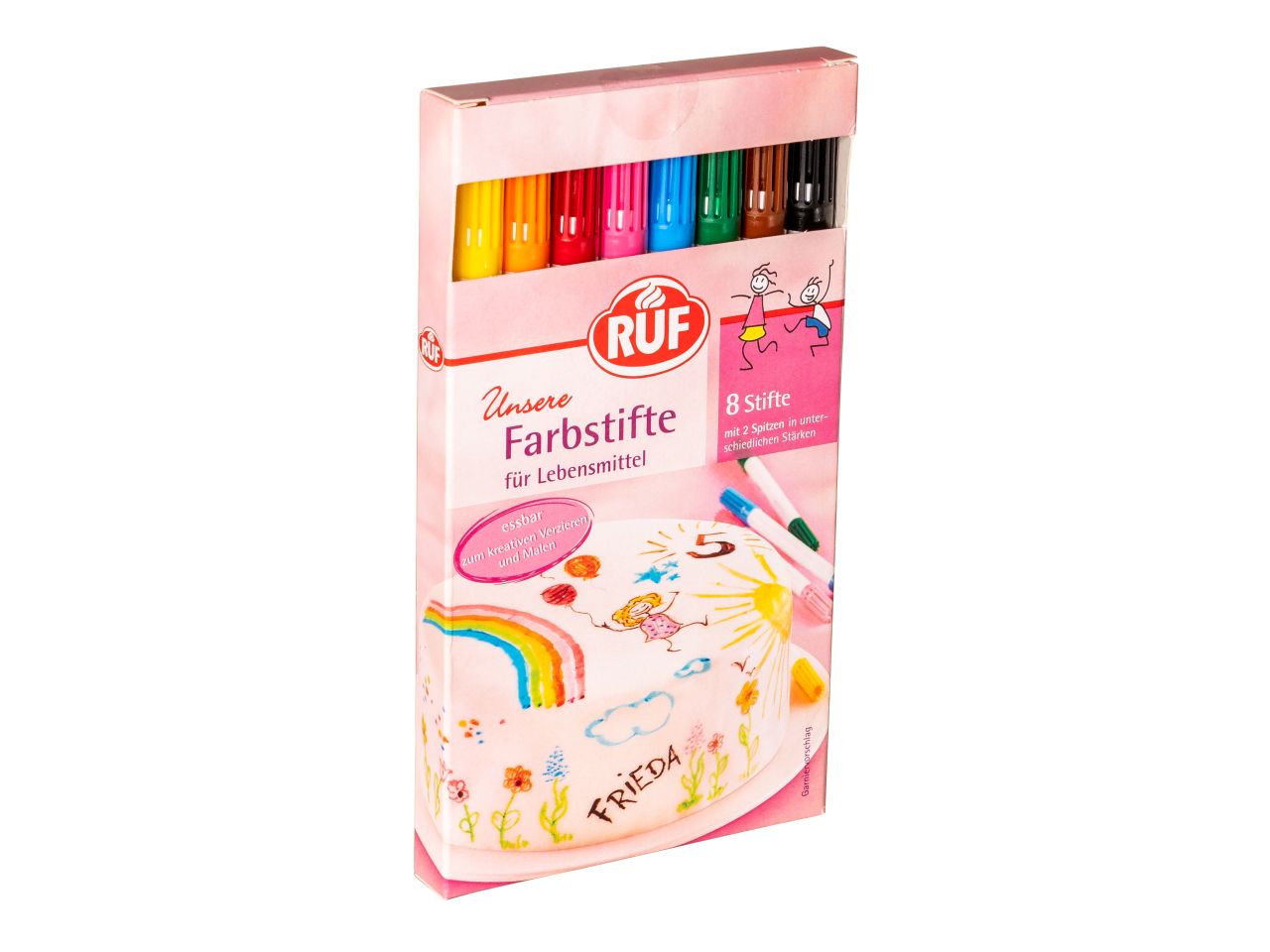 Lebensmittelfarbistifte RUF / 8 Stk. - Lebensmittelfarben Sugar Sweet Kitchen