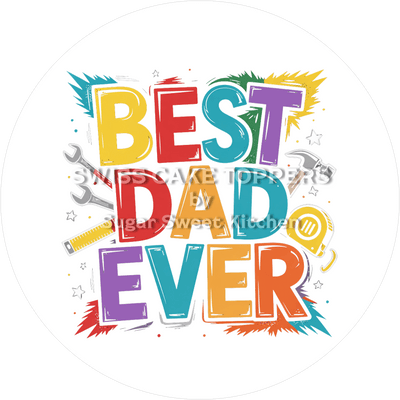 Liebevoller Tortenaufleger für die Familie18 - personalisierbar