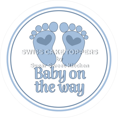 Lustiger Baby-News-Tortenaufleger7 - personalisierbar