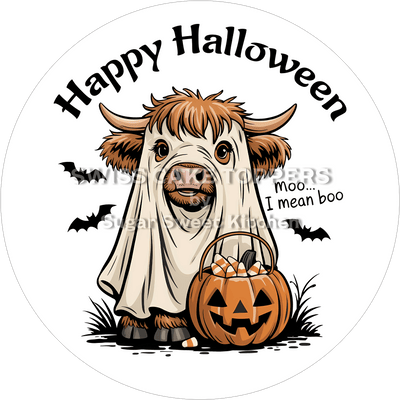 Megasüsser Halloween-Tortenaufleger4 - personalisierbar