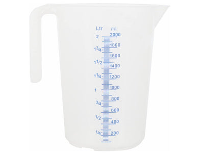 Messbecher aus Kunststoff 2 L / 1Stk