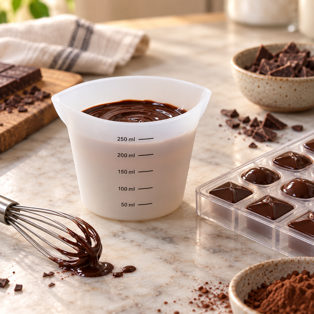 Messbecher Silikon 250ml / 1 Stk. - Sugar Sweet Kitchen
