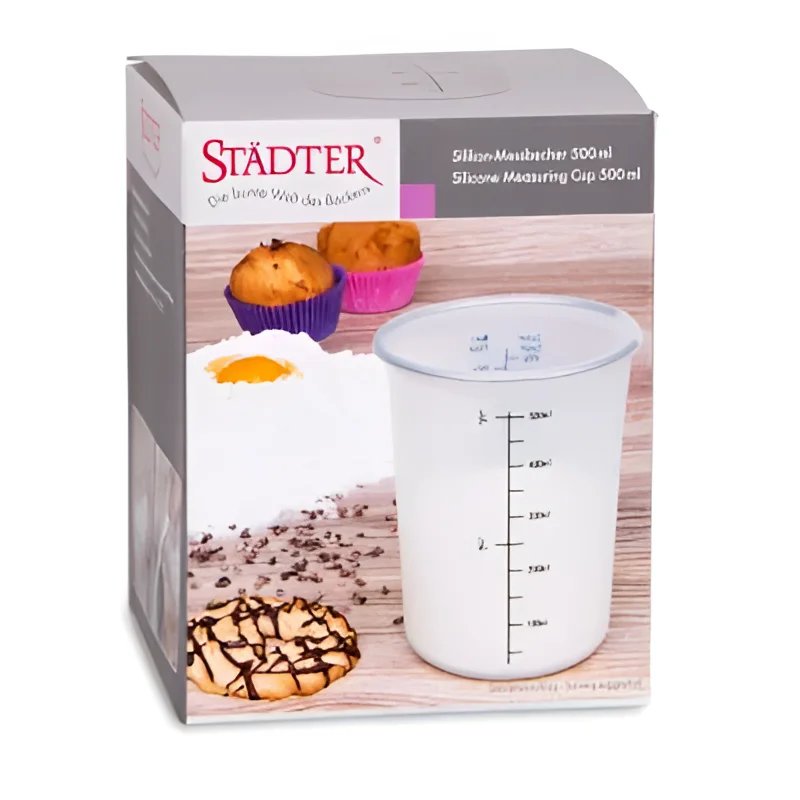 Messbecher Silikon Städter / 3 Grössen - Sugar Sweet Kitchen