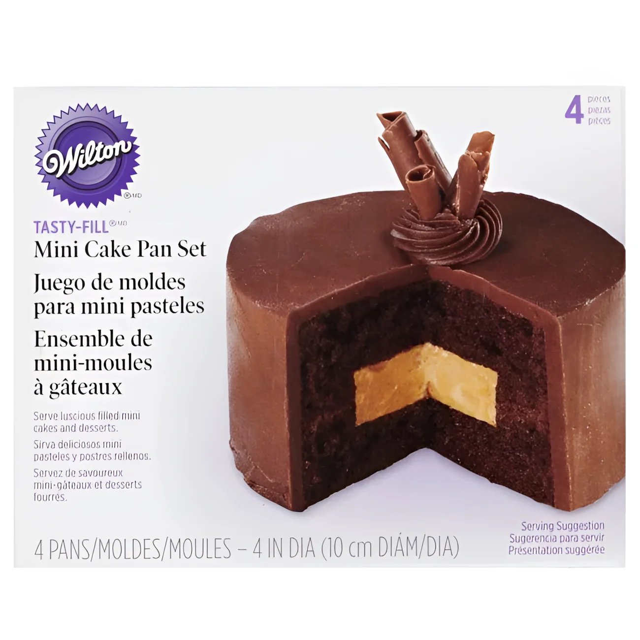 Mini-Backform ’Tasty-Fill’ Wilton / 2Stk - Backformen Sugar Sweet Kitchen