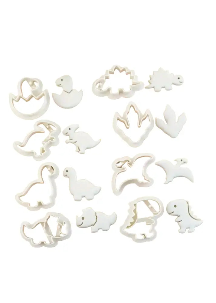 Mini Dino-Keks- & Fondantausstecher / 8Stk. - Keksausstecher Sugar Sweet Kitchen