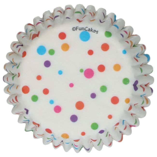 Mini Muffinförmchen Konfetti FC / 100Stk. - Muffinbackform Sugar Sweet Kitchen