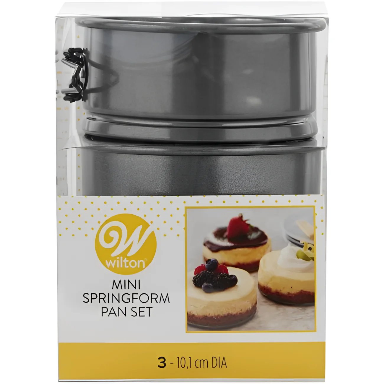 Mini-Springform-Set Wilton / 3Stk - Backformen Sugar Sweet Kitchen