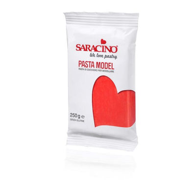 Fondant de Modélisation Saracino Rouge / 250g