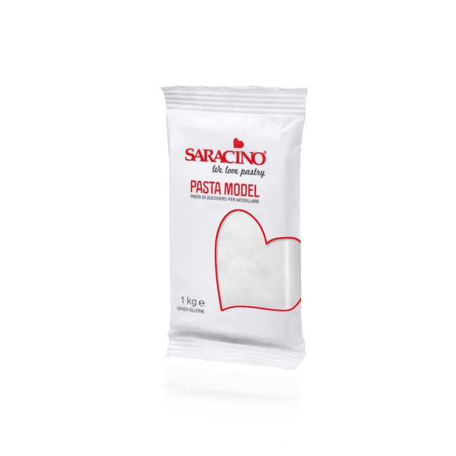 Modellierfondant Weiss Saracino / 1kg - Fondant Sugar Sweet Kitchen