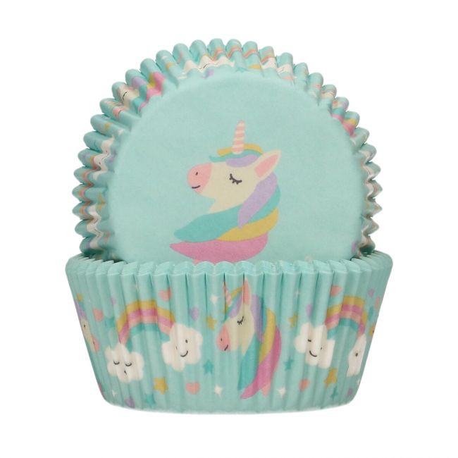 Muffinförmchen ’Einhorn’ / 48Stk - Muffinbackform Sugar Sweet Kitchen