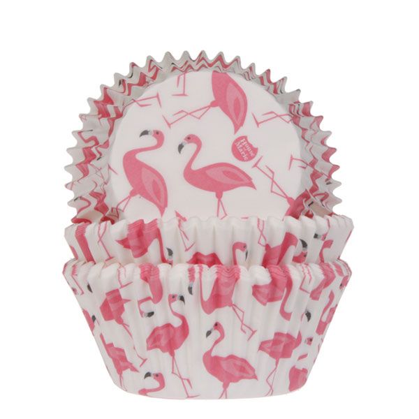 Muffinförmchen ’Flamingo’ / 48Stk - Muffinbackform Sugar Sweet Kitchen