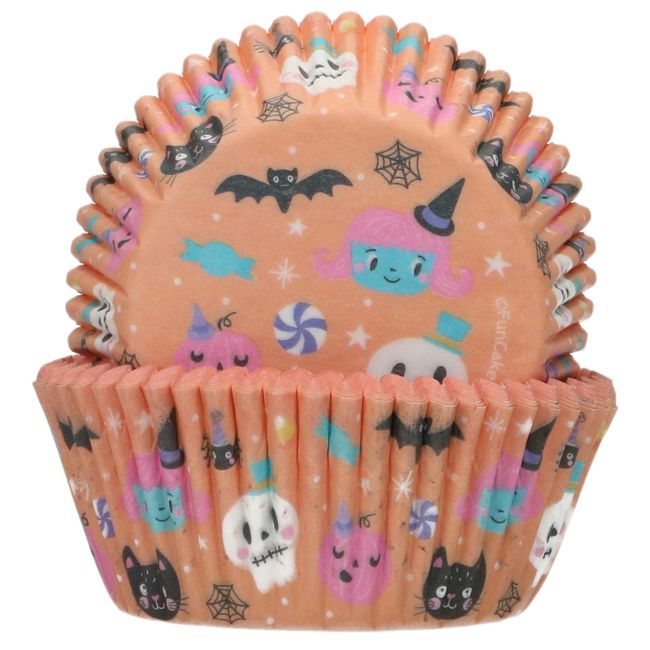 Muffinförmchen Halloween FC / 48Stk. - Muffinbackform Sugar Sweet Kitchen