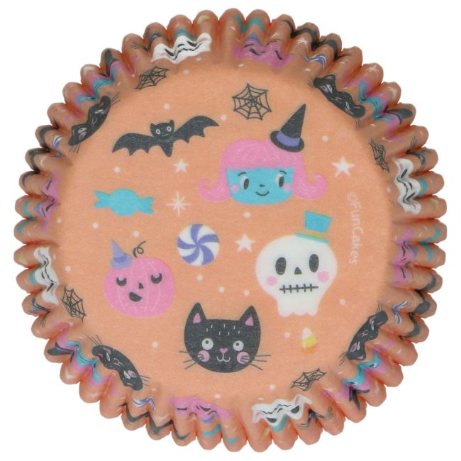 Muffinförmchen Halloween FC / 48Stk. - Muffinbackform Sugar Sweet Kitchen