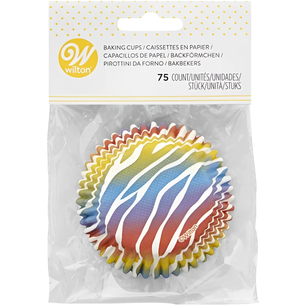 Muffinförmchen Zebra / 75Stk - Muffinbackform Sugar Sweet Kitchen