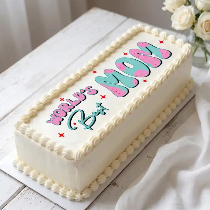 Cake Aufleger Muttertag 13 – essbar & exklusiv - Fondant- Torten- Cupcakeaufleger Sugar Sweet Kitchen