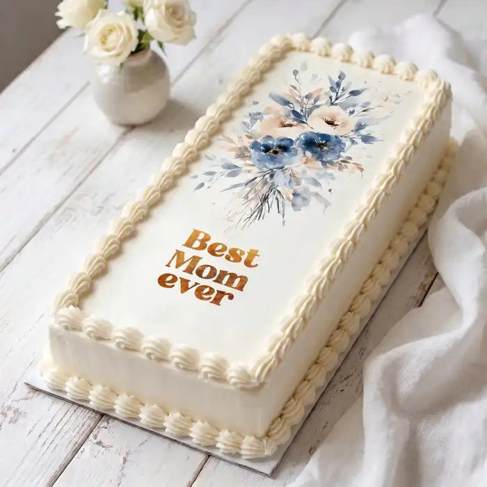 Cake Aufleger Muttertag 14 – essbar & exklusiv - Fondant- Torten- Cupcakeaufleger Sugar Sweet Kitchen