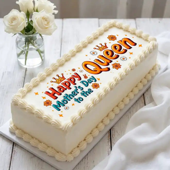 Cake Aufleger Muttertag 18 – essbar & exklusiv - Fondant- Torten- Cupcakeaufleger Sugar Sweet Kitchen