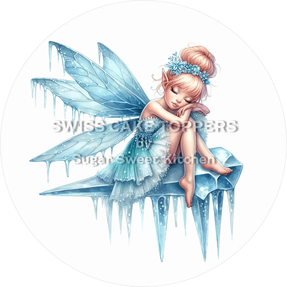 Niedlicher Feen-Tortenaufleger7 - personalisierbar - Fondant- Torten- & Cupcakeaufleger Sugar Sweet Kitchen