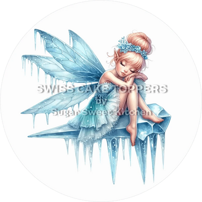 Niedlicher Feen-Tortenaufleger7 - personalisierbar