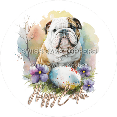 Niedlicher Oster-Tortenaufleger3 - personalisierbar