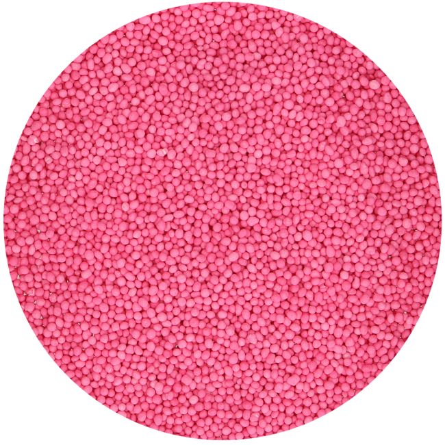 Nonpareils Zuckerperlen dark pink FC / 80g - Sugar Sweet Kitchen