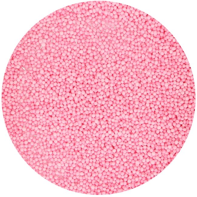 Nonpareils Zuckerperlen rosa FC / 80g - Sugar Sweet Kitchen