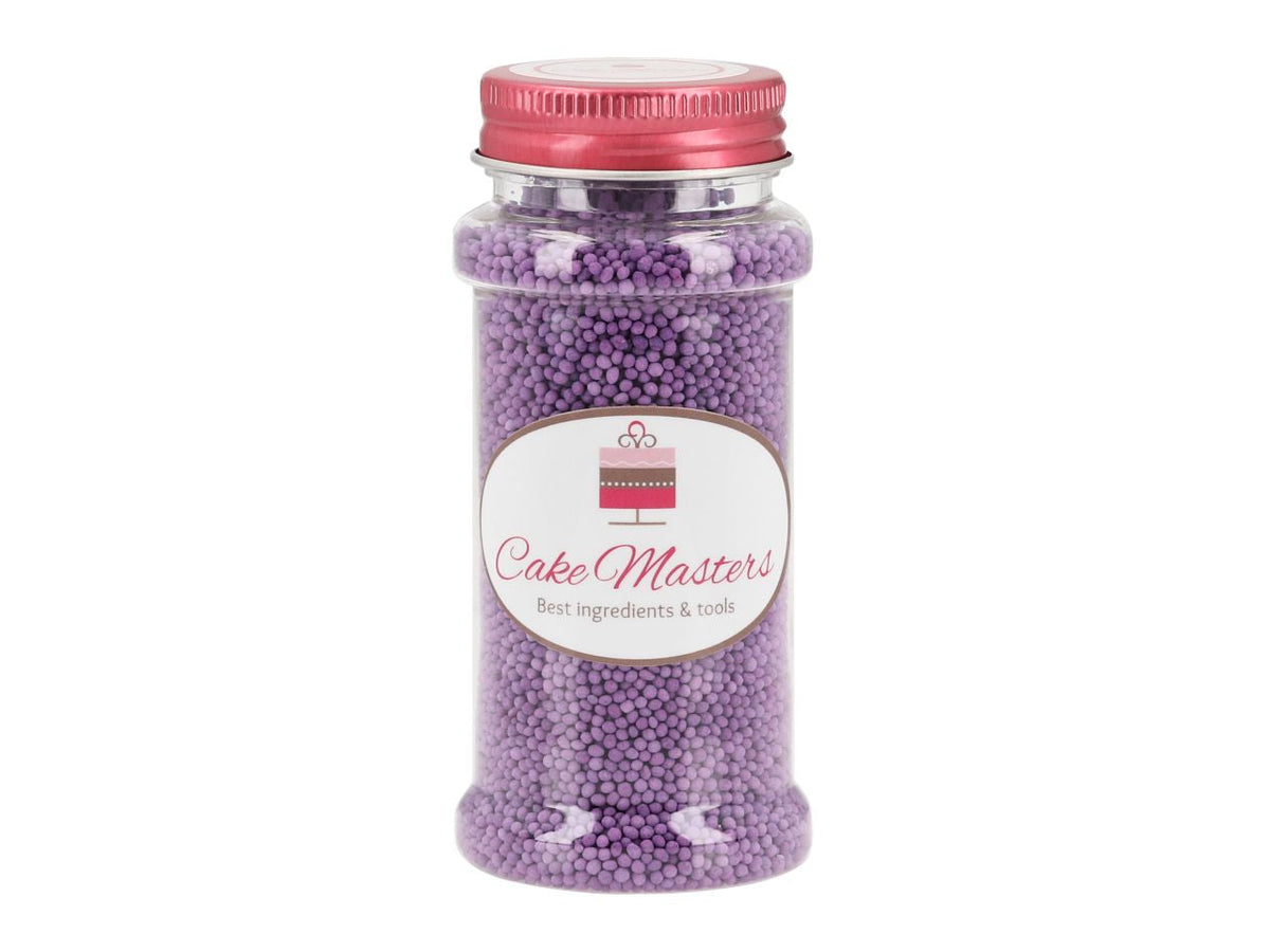 Nonpareils Zuckerperlen violett CM / 90g - Sugar Sweet Kitchen