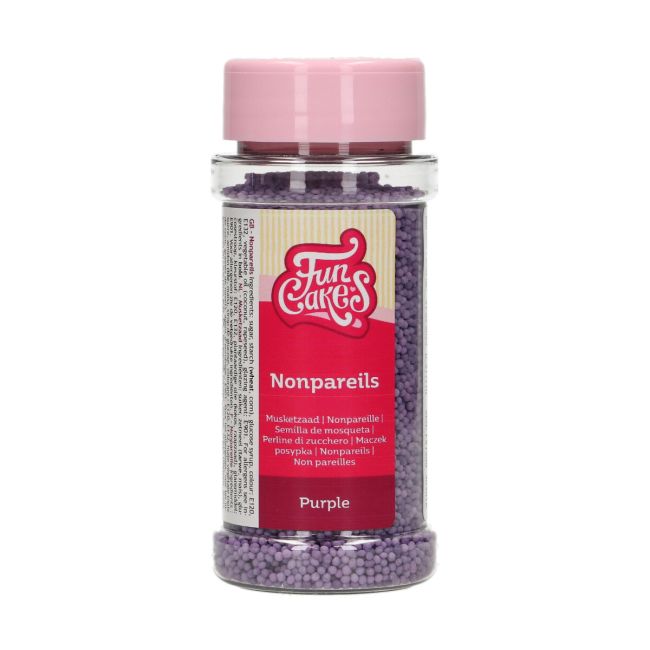Nonpareils Zuckerperlen violett FC / 80g - Sugar Sweet Kitchen