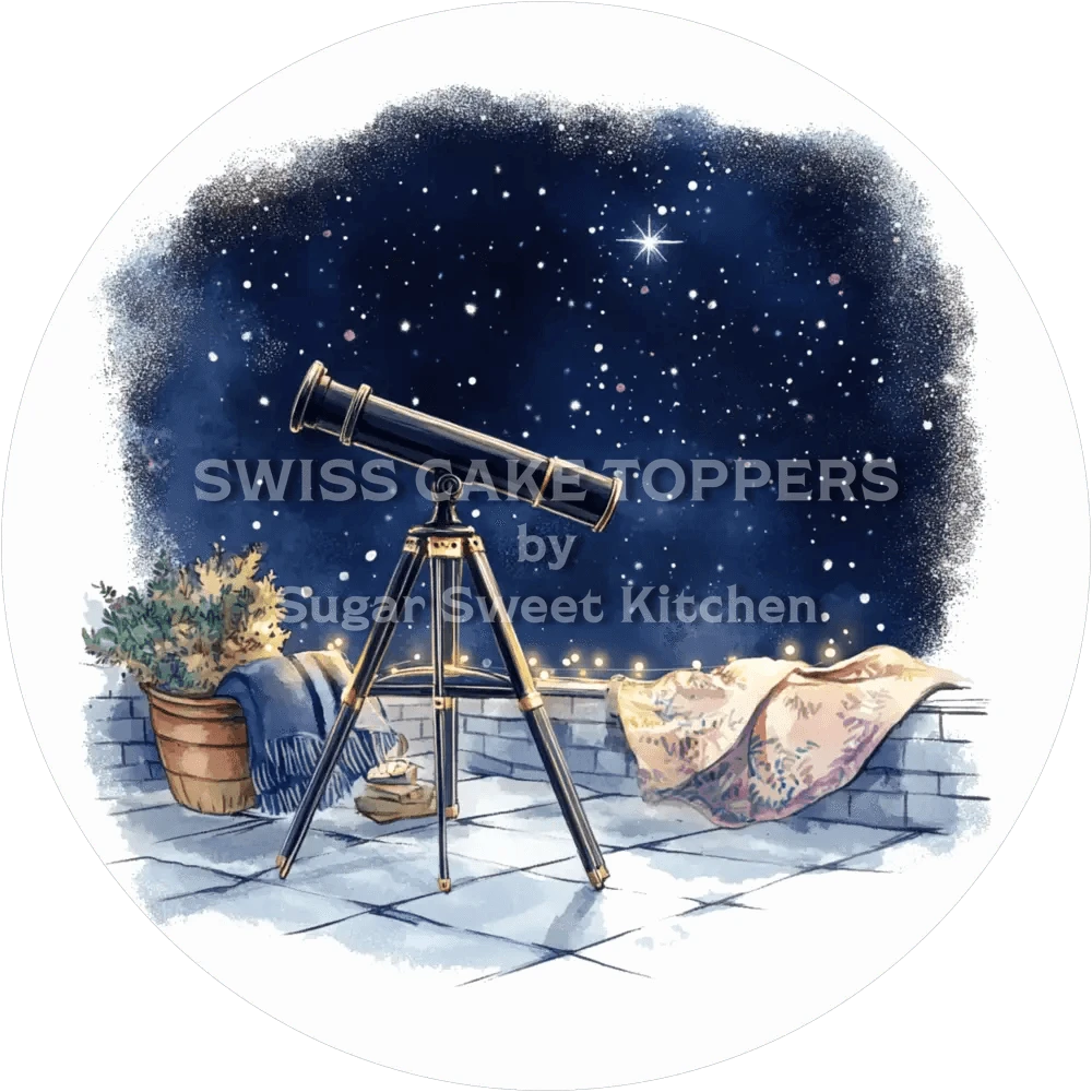 Origineller Astrologie-Tortenaufleger4 - personalisierbar - Fondant- Torten- & Cupcakeaufleger Sugar Sweet Kitchen