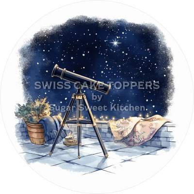 Origineller Astrologie-Tortenaufleger4 - personalisierbar