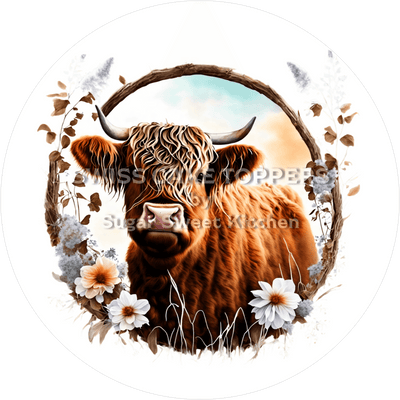 Origineller Kuh-Tortenaufleger3 - personalisierbar