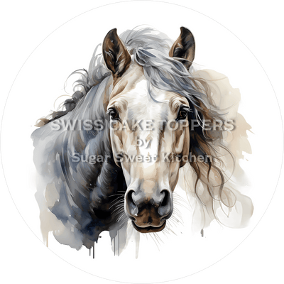 Origineller Pferde-Tortenaufleger9 - personalisierbar