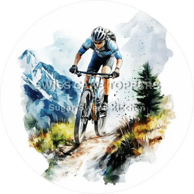 Origineller Radsport-Tortenaufleger7 -  personalisierbar