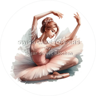 Origineller Tanz-Tortenaufleger5-  personalisierbar