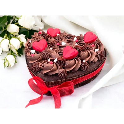 Papierbackform Städter, Herz / 4Stk.