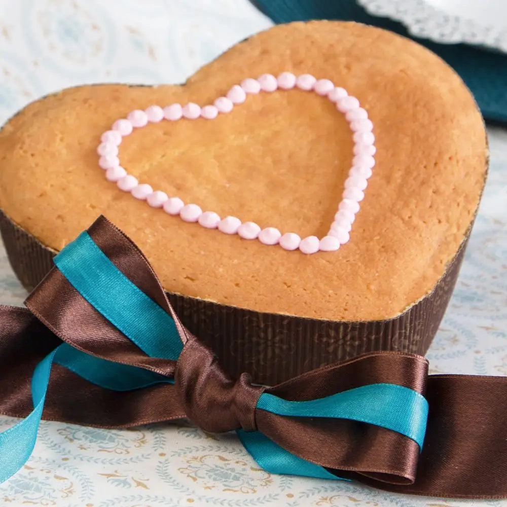 Papierbackform Städter Herz / 4Stk. - Einwegbackform Sugar Sweet Kitchen