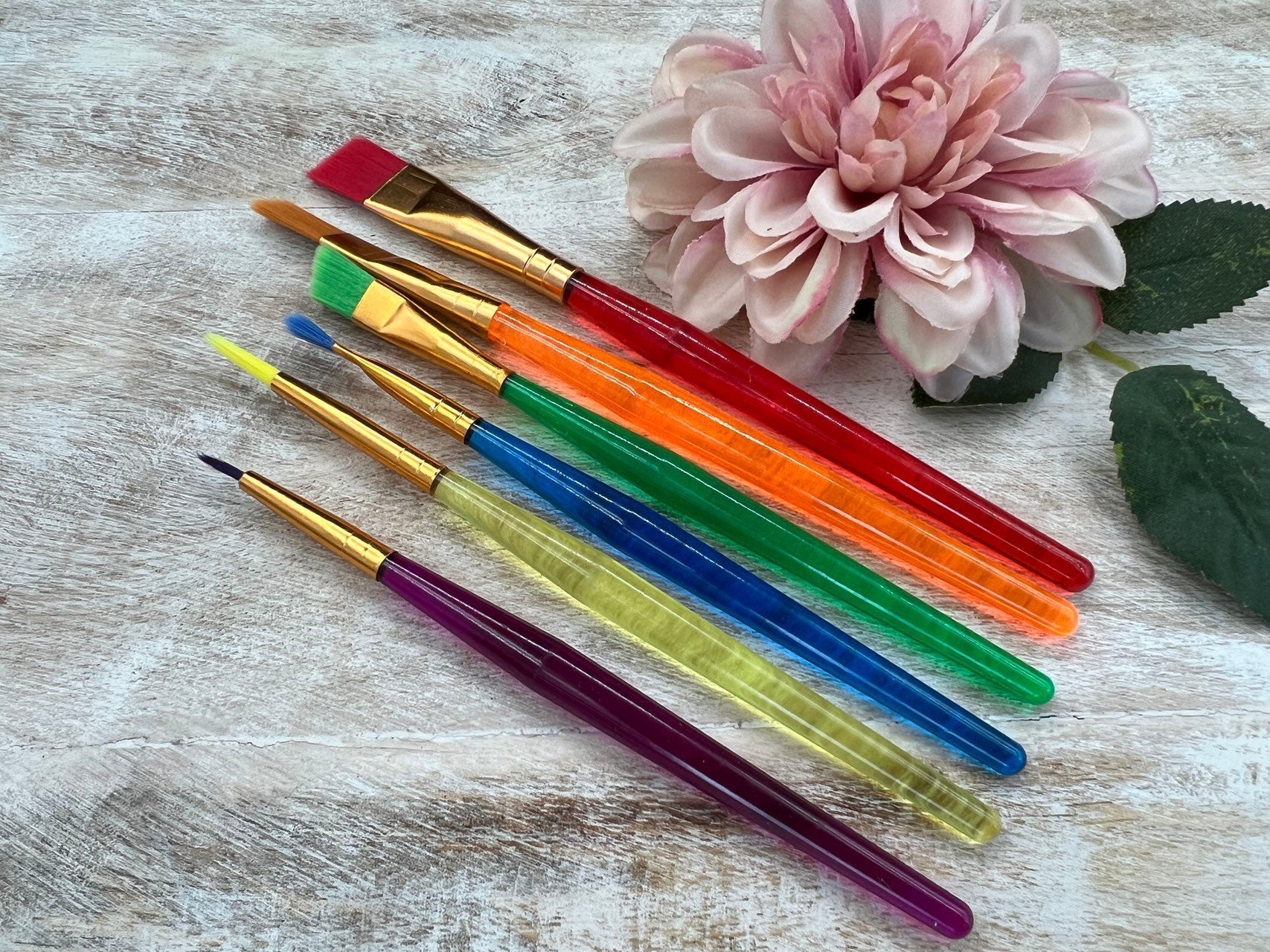 Pinsel-Set farbig / 6tlg. - Tortendekoration Sugar Sweet Kitchen