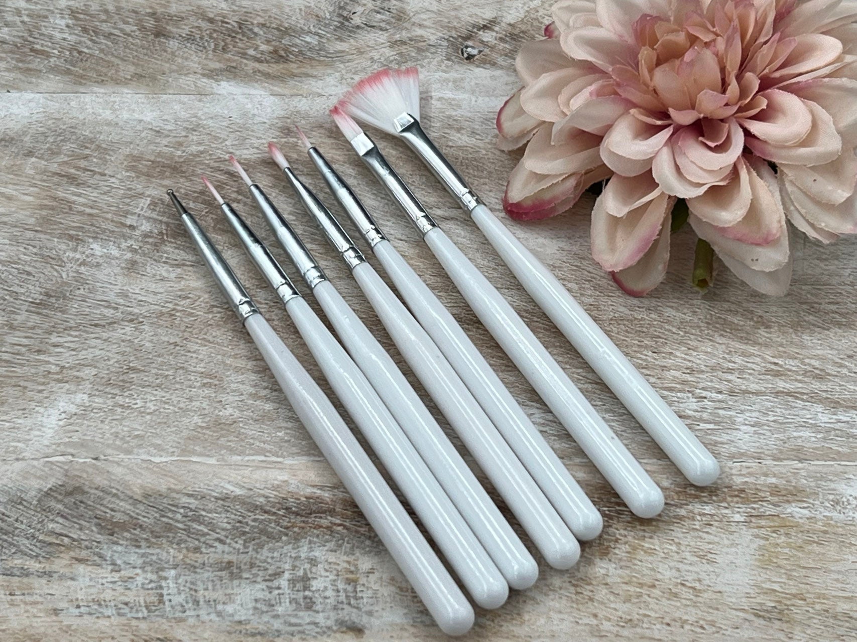 Pinselset klein / 7tlg. - Tortendekoration Sugar Sweet Kitchen