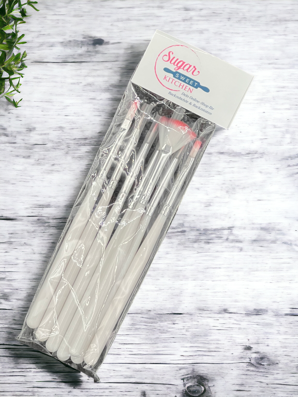 Pinselset klein / 7tlg. - Tortendekoration Sugar Sweet Kitchen