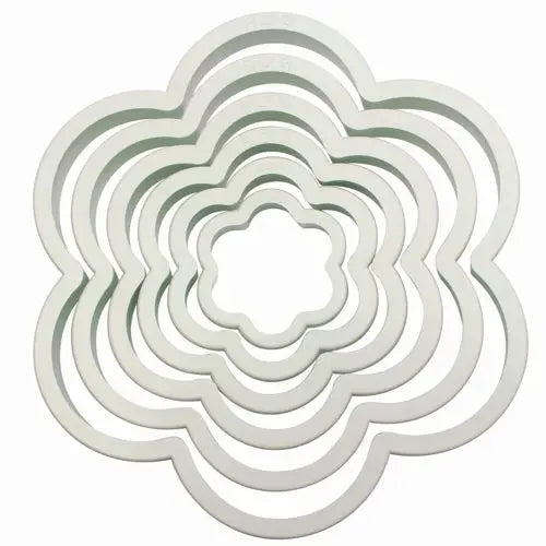 PME Blumenausstecher-Set / 6tlg. - Keksausstecher Sugar Sweet Kitchen