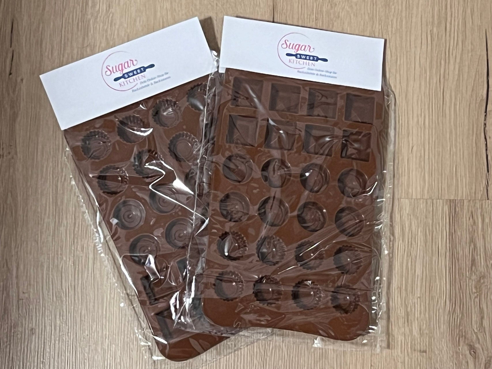 Pralinen- & Schokoladenform ’Dreierlei’ - Sugar Sweet Kitchen