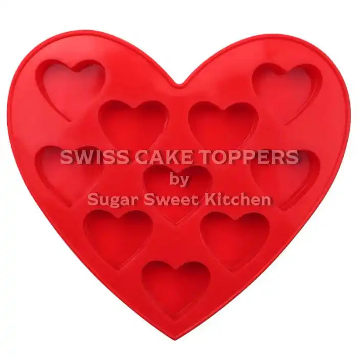 Pralinen- & Schokoladenform ’Herz’ / 1Stk. - Sugar Sweet Kitchen