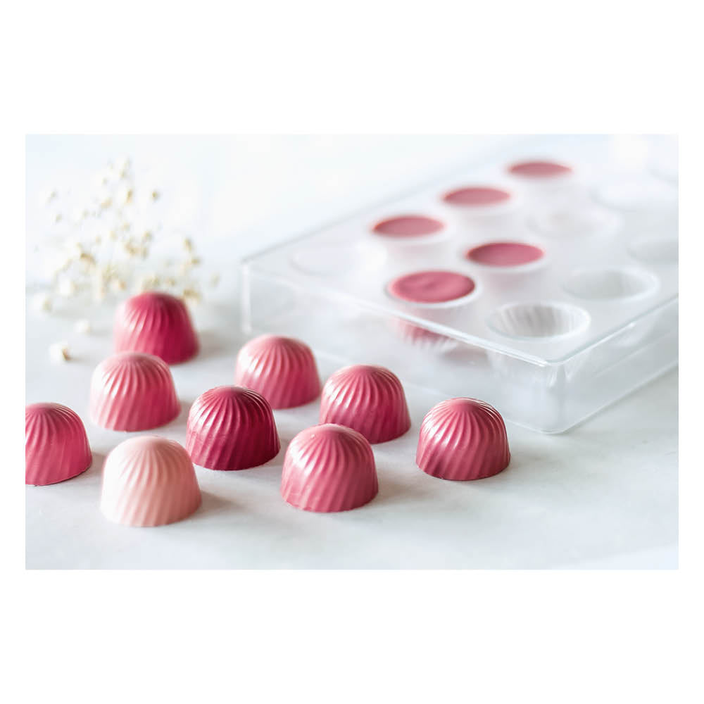 Pralinenform ’Kuppel’ Städter - Schokoladenform Sugar Sweet Kitchen